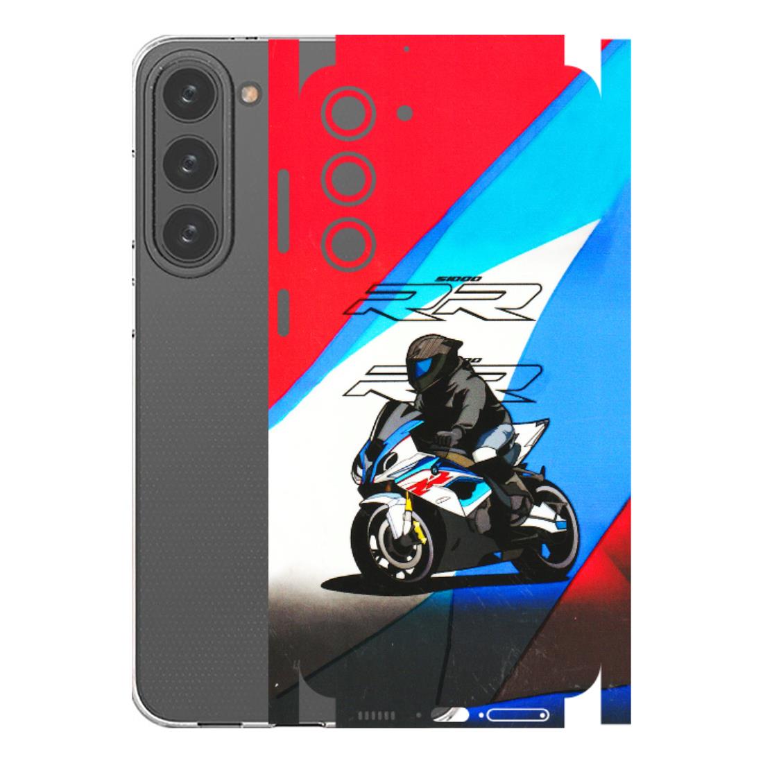 Samsung A/S Series Phone Skins (All Models) - Bikers Love - 3D Embossed Finish (L-58) Samsung Galaxy S23 Plus (5G)