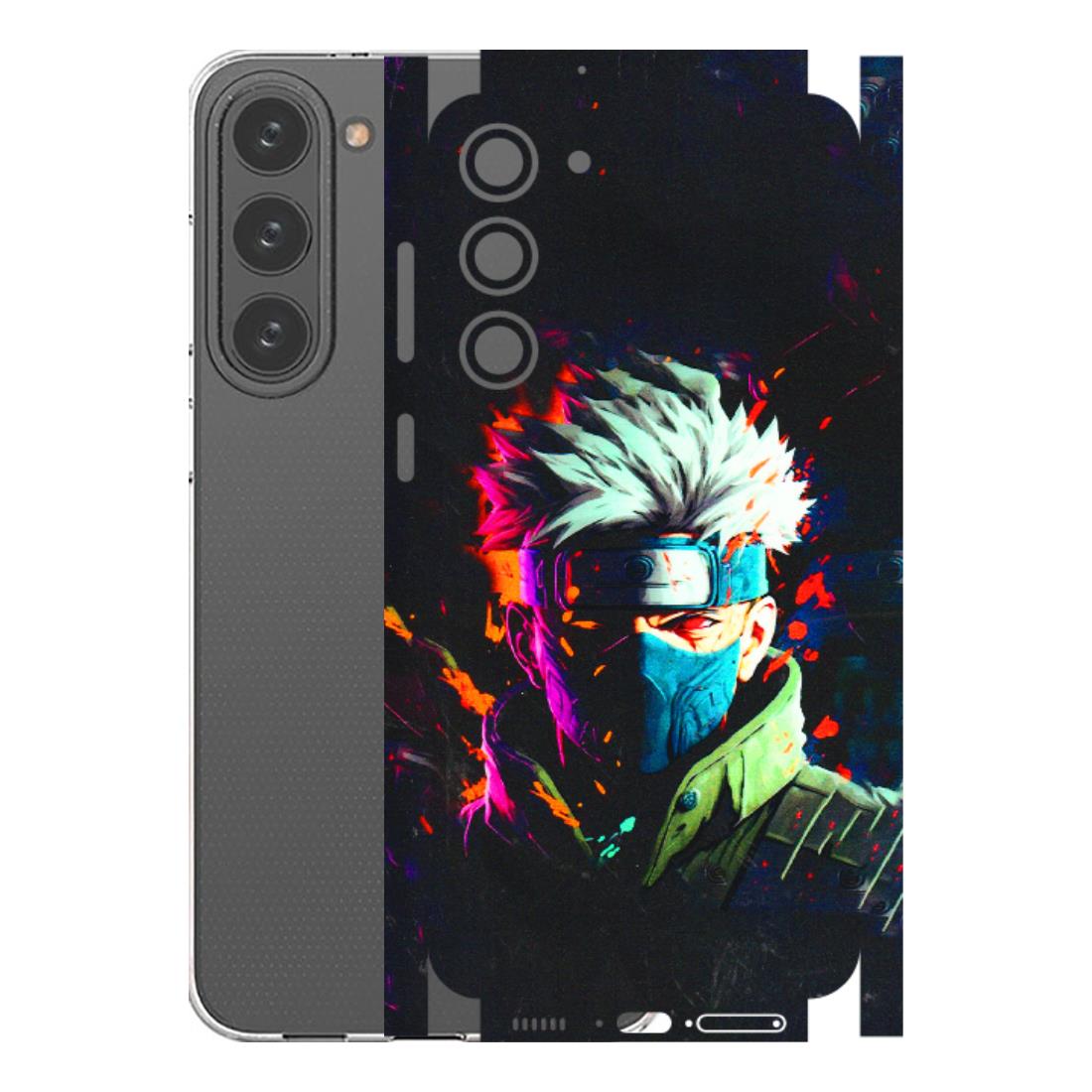 Samsung A/S Series Phone Skins (All Models) - Anime Cool Character - 3D Embossed Finish (L-59) Samsung Galaxy S23 Plus (5G)