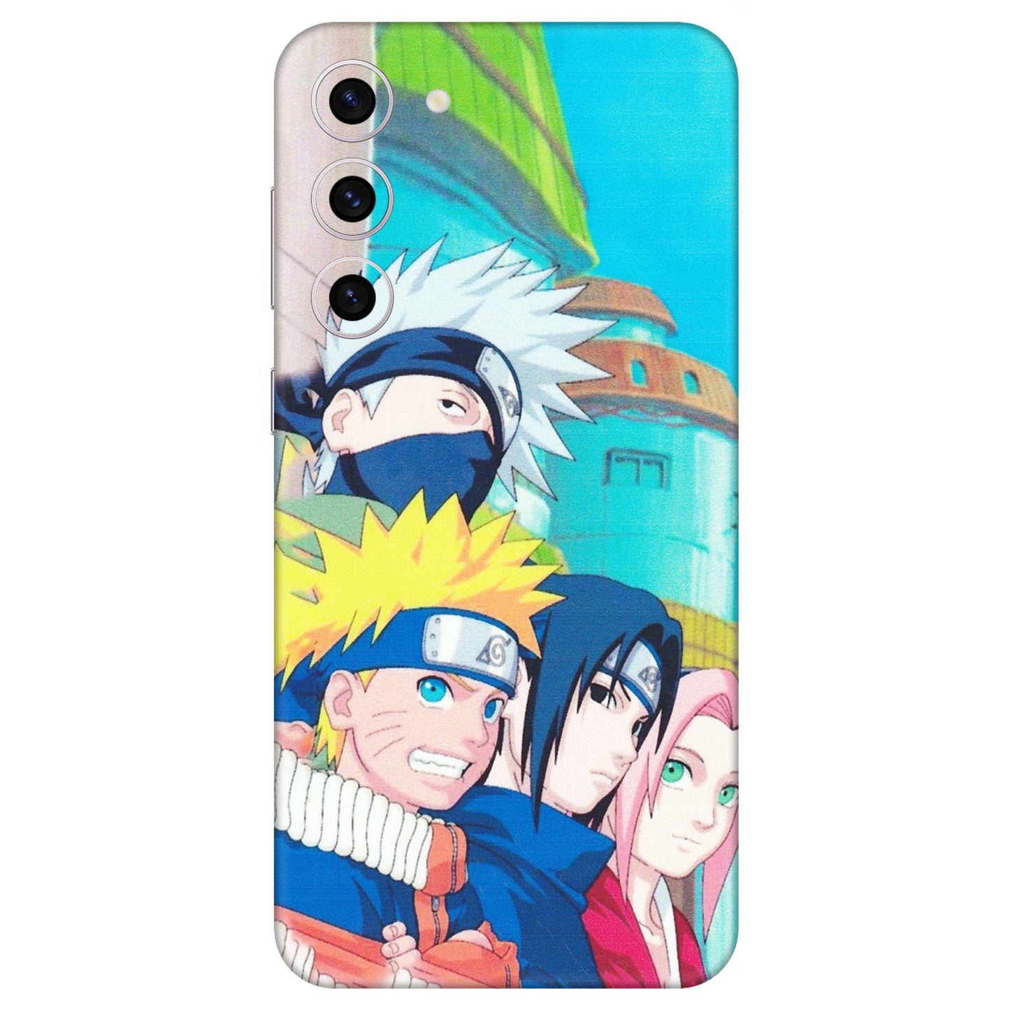 Samsung A/S Series Phone Skins (All Models) - Team Minato And Kakashi - Matte Finish (M-101) Samsung Galaxy S23 Plus (5G)
