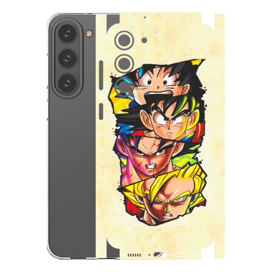 Samsung A/S Series Phone Skins (All Models) - Angry Multi Anime - Matte Finish (M-113) Samsung Galaxy S23 Plus (5G)