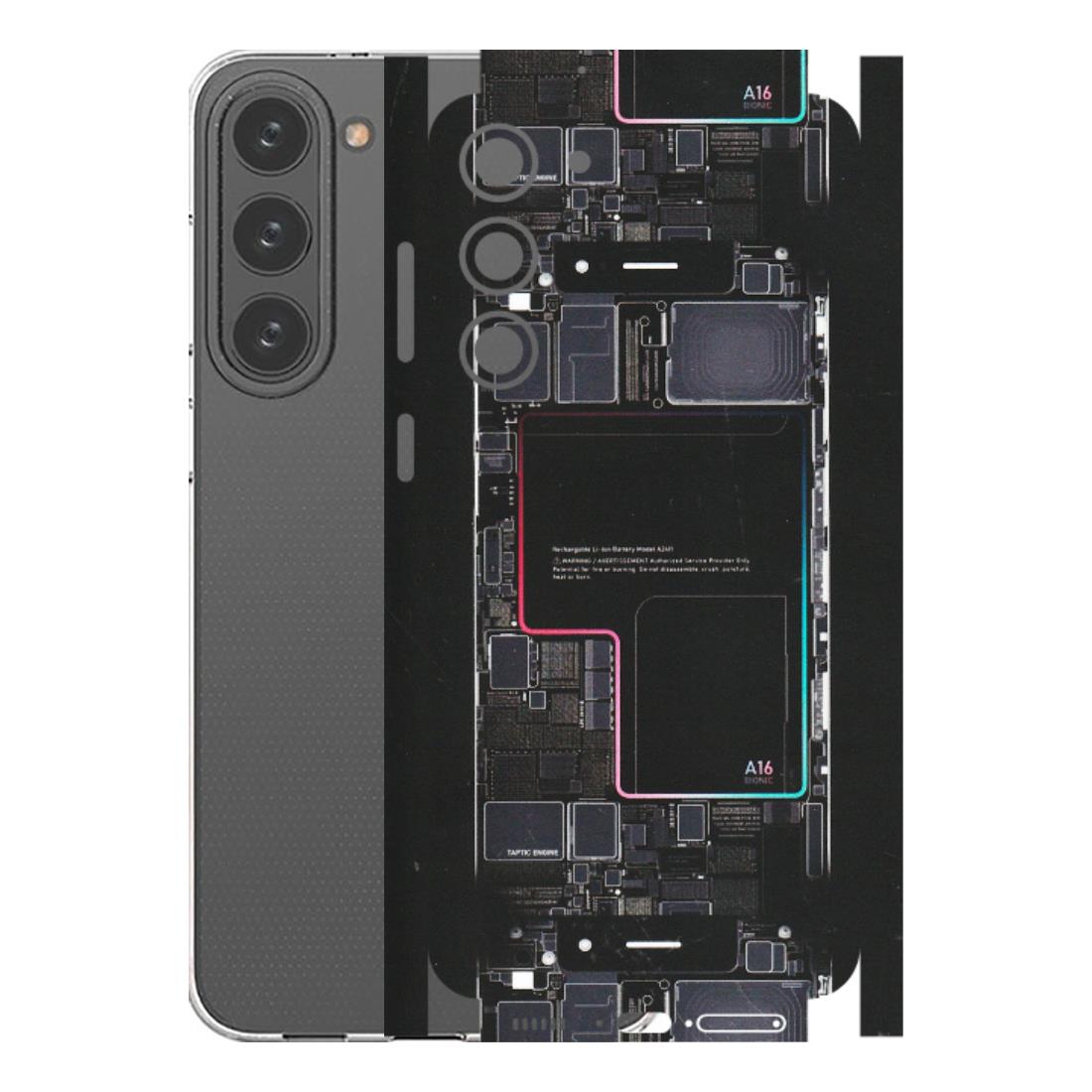Samsung A/S Series Phone Skins (All Models) - Motherboard Circuit Layout - Matte Finish (M-117) Samsung Galaxy S23 Plus (5G)