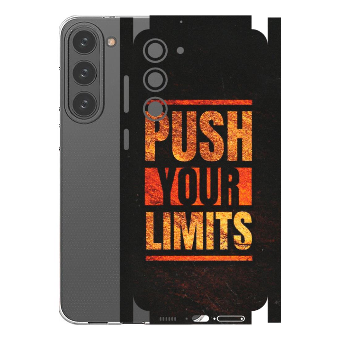 Samsung A/S Series Phone Skins (All Models) - Push Your Limits - Matte Finish (M-118) Samsung Galaxy S23 Plus (5G)