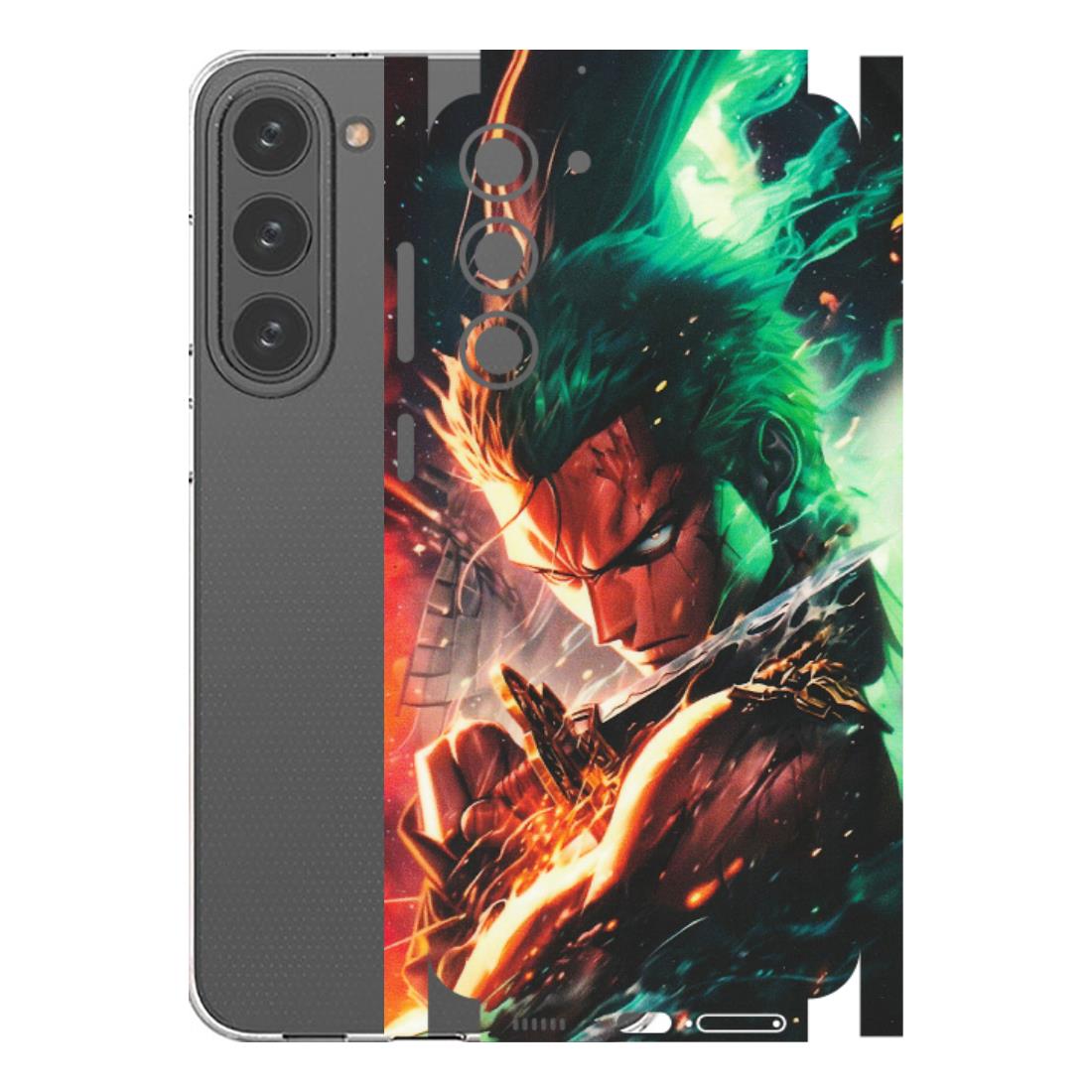 Samsung A/S Series Phone Skins (All Models) - Anime Gojo Sword - Matte Finish (M-32) Samsung Galaxy S23 Plus (5G)
