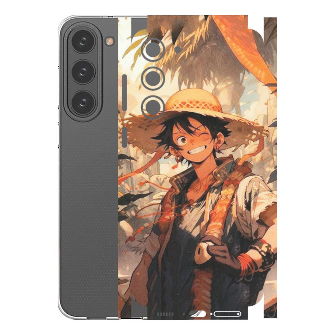 Samsung A/S Series Phone Skins (All Models) - Anime Character Smile - Matte Finish (M-33) Samsung Galaxy S23 Plus (5G)