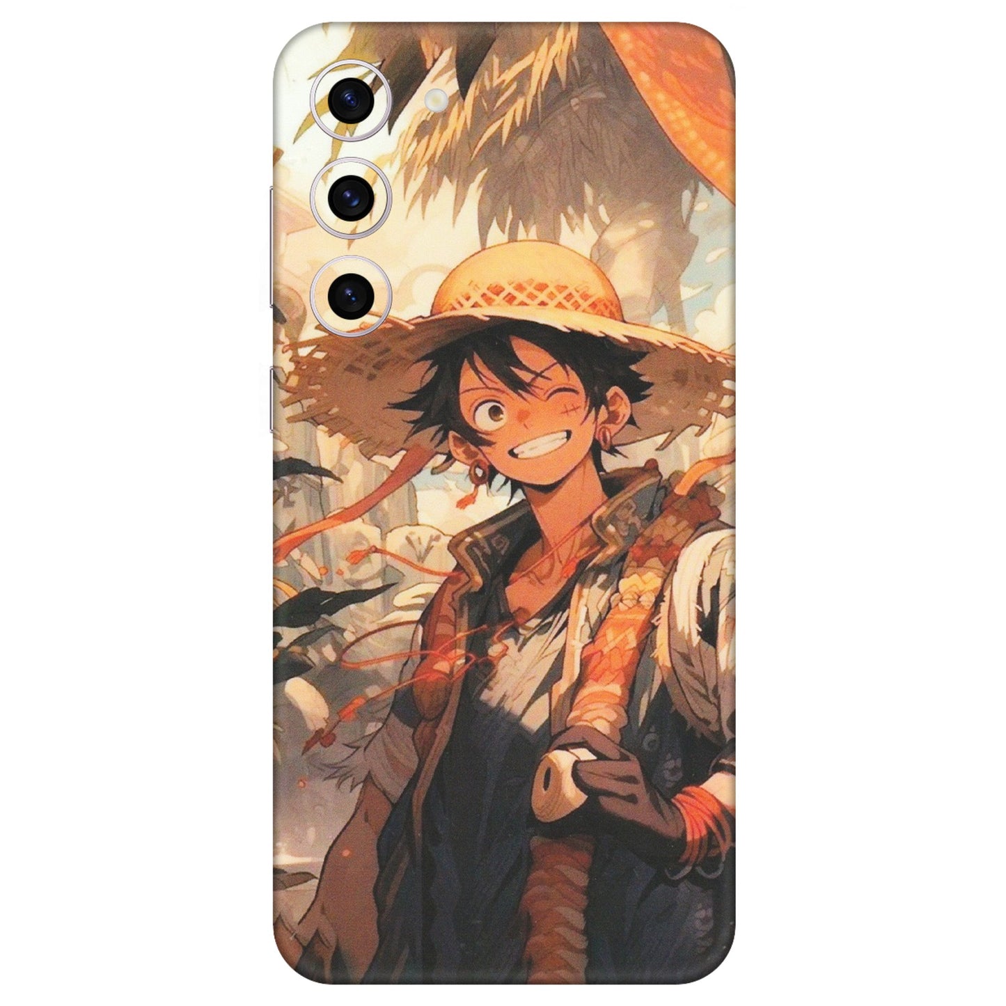 Samsung A/S Series Phone Skins (All Models) - Anime Character Smile - Matte Finish (M-33) Samsung Galaxy S23 Plus (5G)