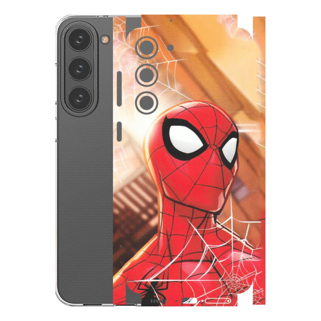 Samsung A/S Series Phone Skins (All Models) - Spiderman Face New - Matte Finish (M-41) Samsung Galaxy S23 Plus (5G)