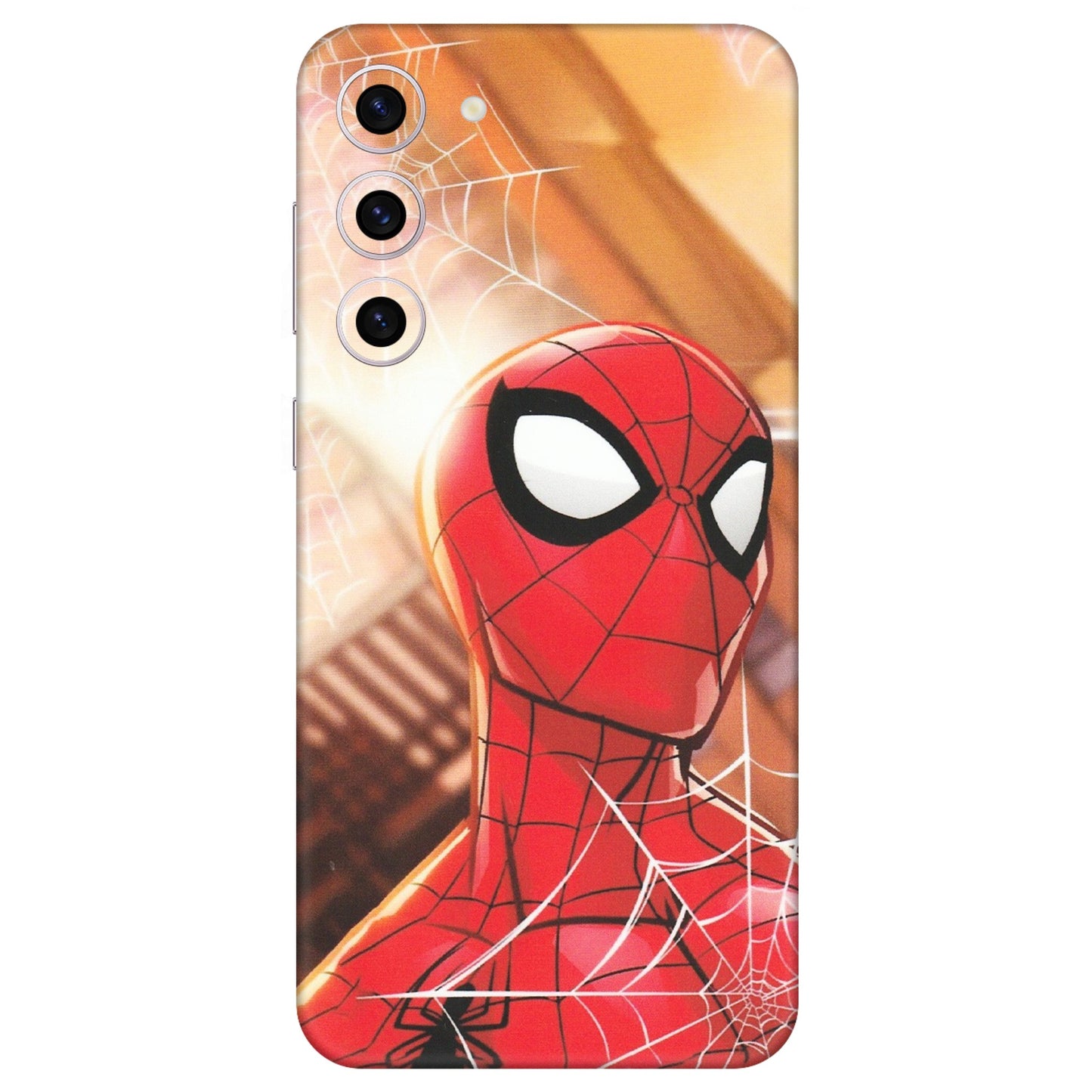 Samsung A/S Series Phone Skins (All Models) - Spiderman Face New - Matte Finish (M-41) Samsung Galaxy S23 Plus (5G)