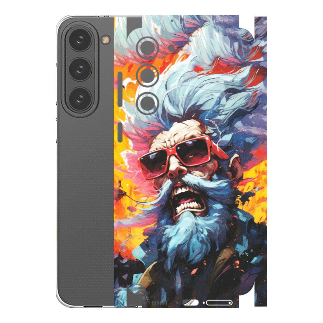 Samsung A/S Series Phone Skins (All Models) - Daddy Cool Character - Matte Finish (M-43) Samsung Galaxy S23 Plus (5G)