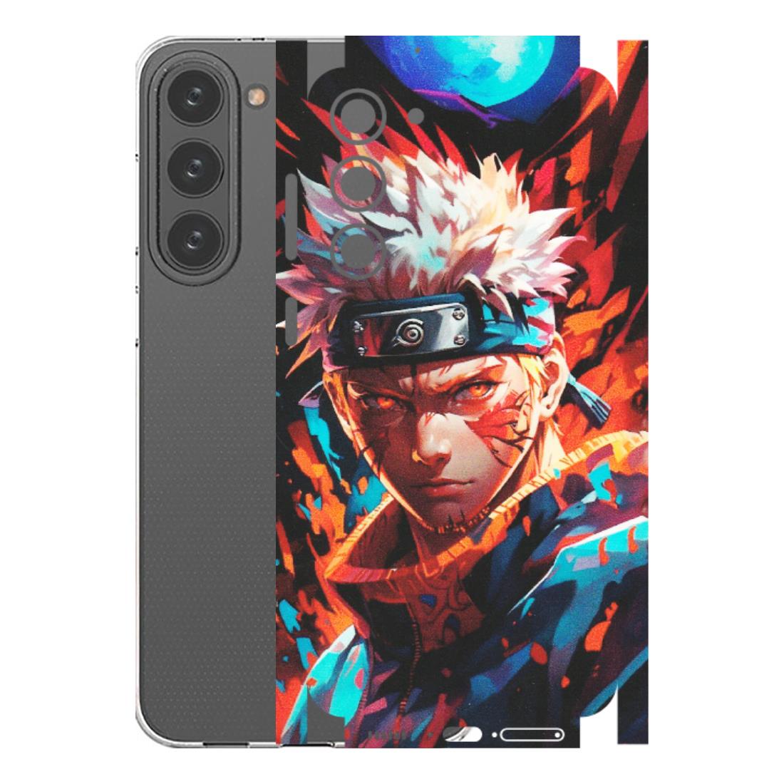Samsung A/S Series Phone Skins (All Models) - Anime Ferocious Character - Matte Finish (M-44) Samsung Galaxy S23 Plus (5G)