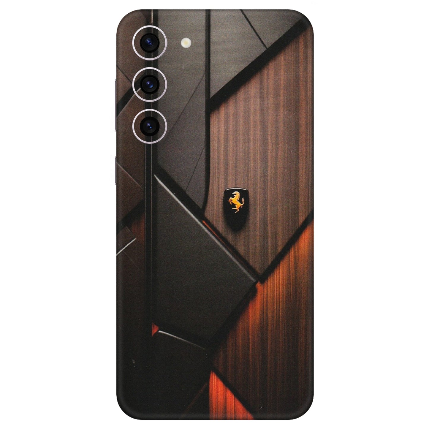 Samsung A/S Series Phone Skins (All Models) - Lambo Beauty Wood Pattern Sober - Matte Finish (M-51) Samsung Galaxy S23 Plus (5G)