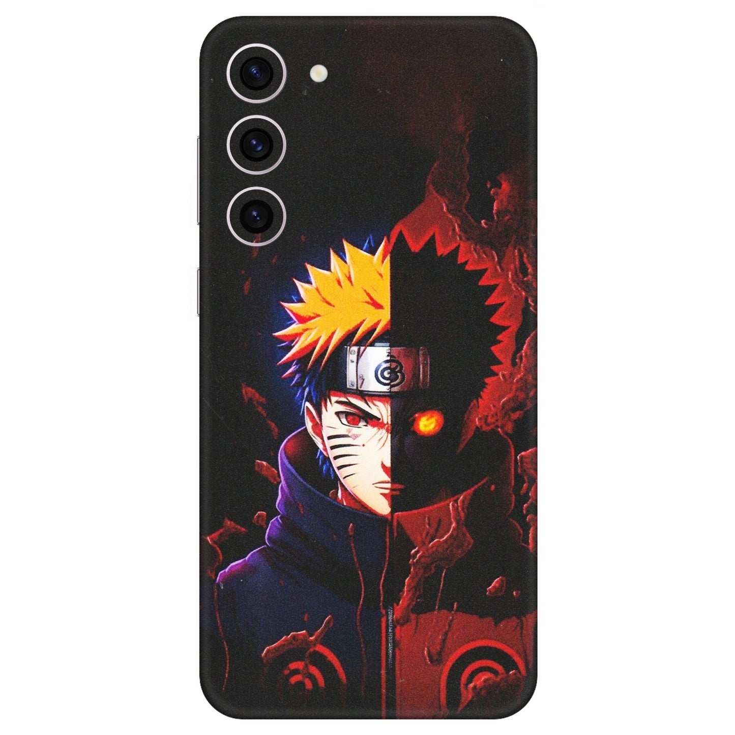 Samsung A/S Series Phone Skins (All Models) - Naruto X Evil - Matte Finish (M-70) Samsung Galaxy S23 Plus (5G)