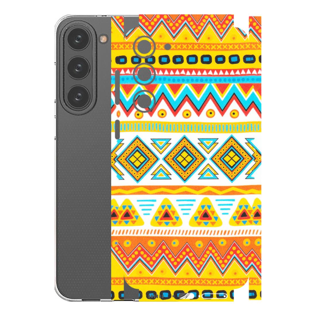 Samsung A/S Series Phone Skins (All Models) - Mexican Abstract - Matte Finish (M-71) Samsung Galaxy S23 Plus (5G)