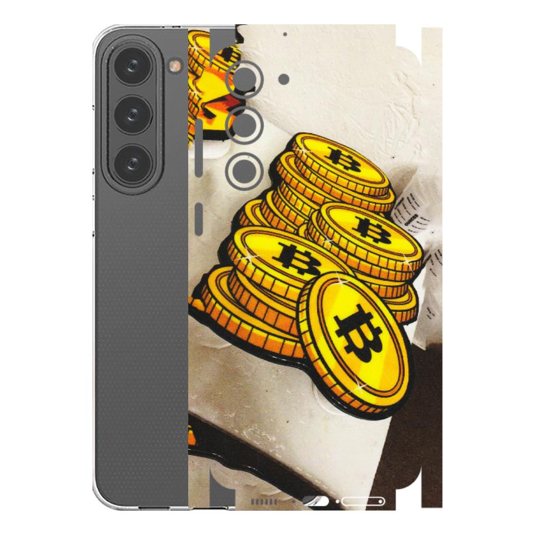 Samsung A/S Series Phone Skins (All Models) - Billionaire Bitcoin Collection - Matte Finish (M-92) Samsung Galaxy S23 Plus (5G)