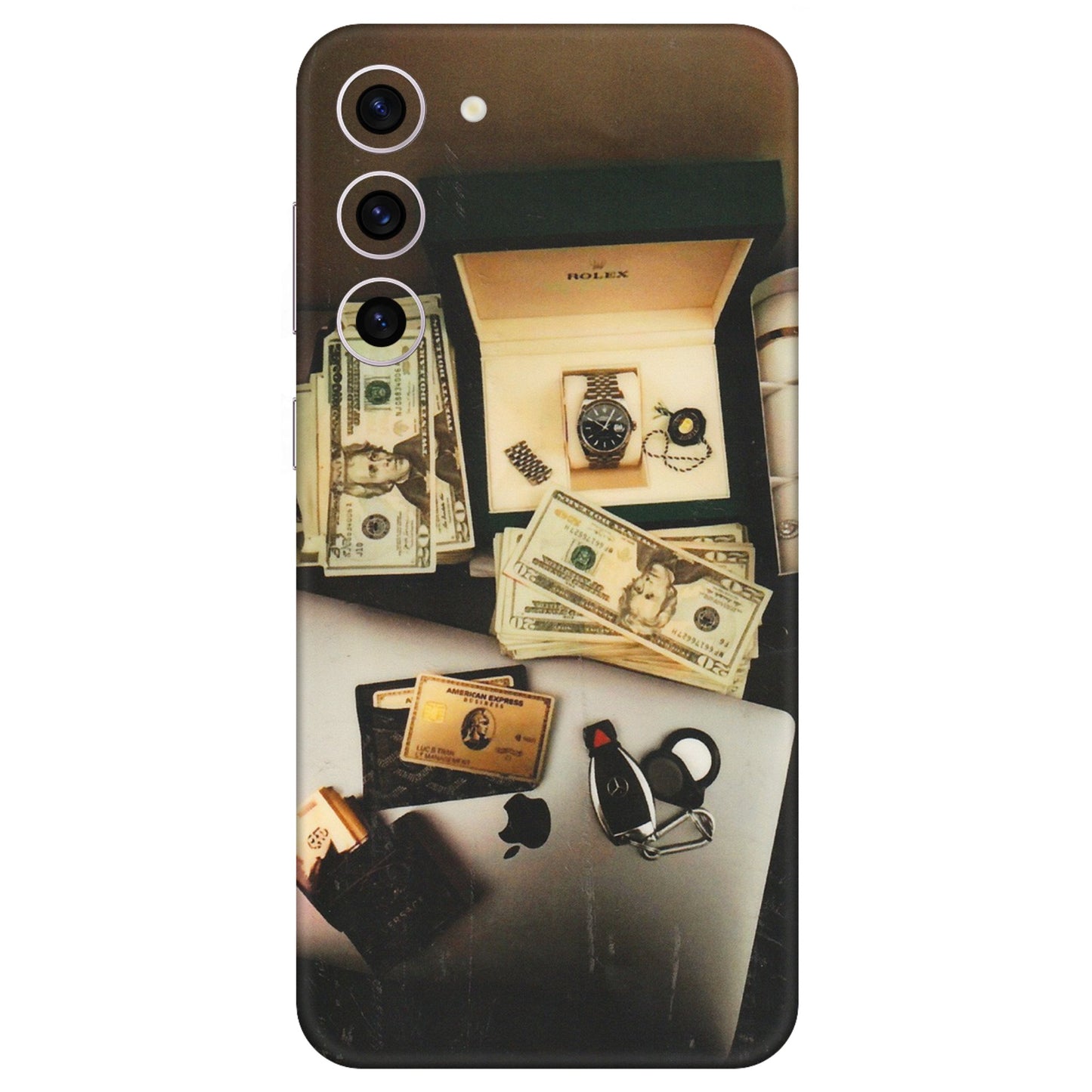 Samsung A/S Series Phone Skins (All Models) - Luxury Lifestyle - Transparent Finish (T-11) Samsung Galaxy S23 Plus (5G)
