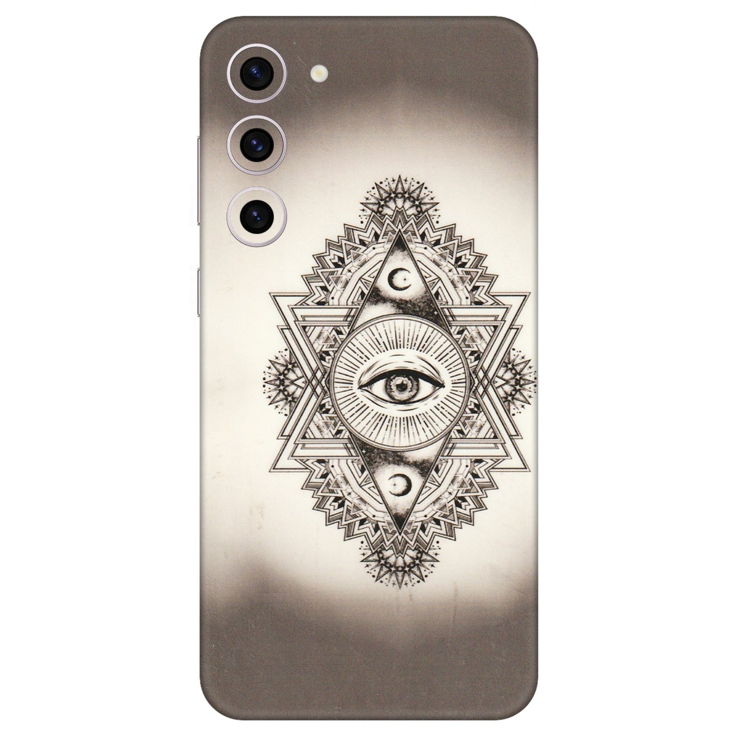 Samsung A/S Series Phone Skins (All Models) - Illuminati Great Eye - Transparent Finish (T-14) Samsung Galaxy S23 Plus (5G)