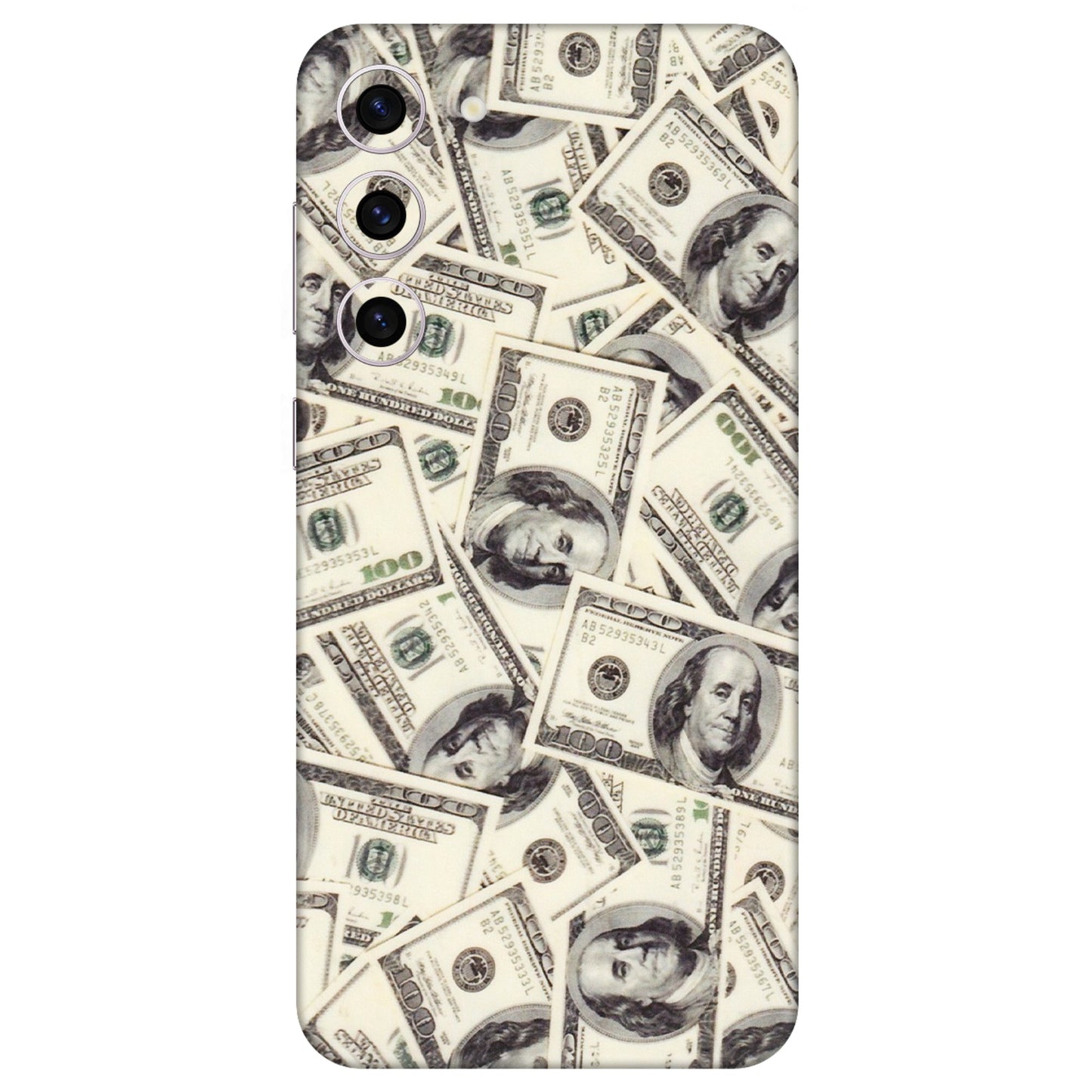 Samsung A/S Series Phone Skins (All Models) - Dollar Lover - Transparent Finish (T-17) Samsung Galaxy S23 Plus (5G)