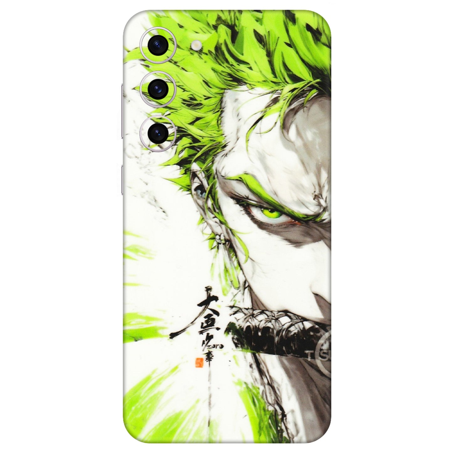 Samsung A/S Series Phone Skins (All Models) - Roro Taku Anime - Transparent Finish (T-18) Samsung Galaxy S23 Plus (5G)