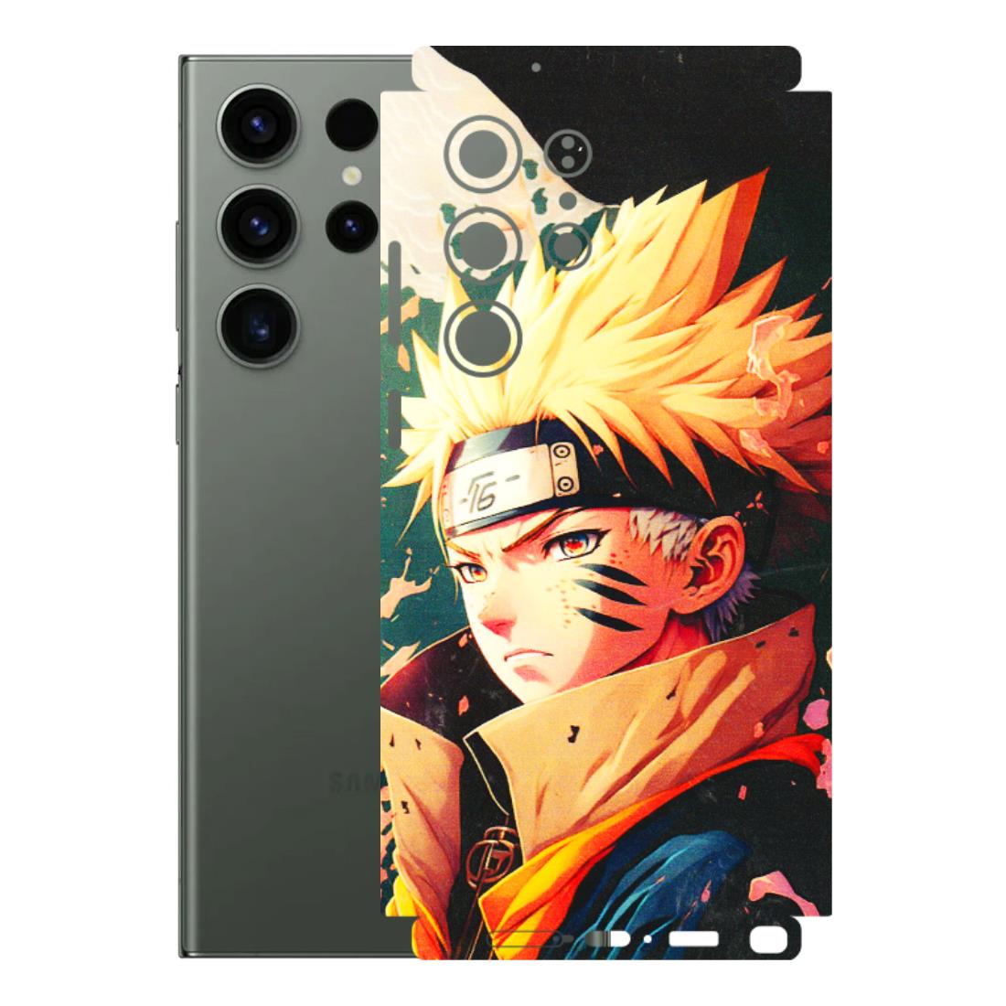 Samsung A/S Series Phone Skins (All Models) - New Naruto - 3D Embossed Finish (L-148) Samsung Galaxy S23 Ultra (5G)