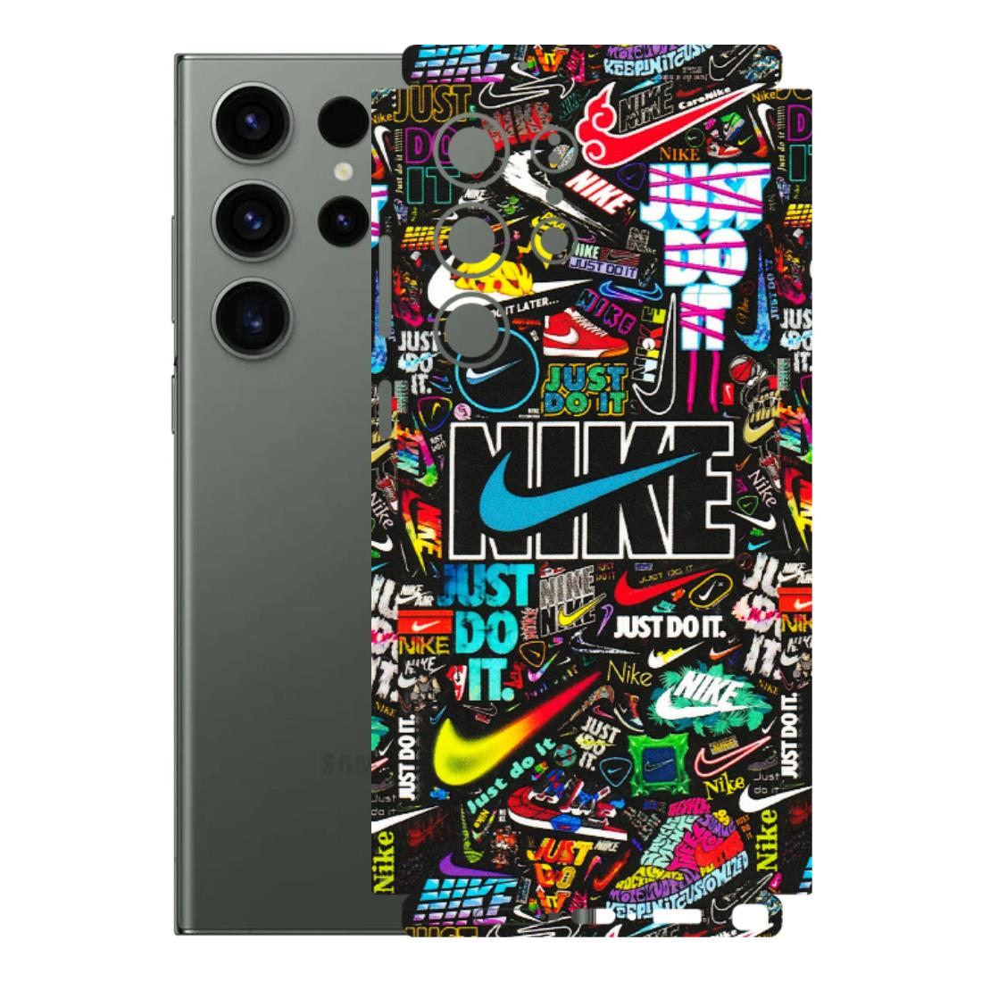 Samsung A/S Series Phone Skins (All Models) - Just Do It Doodles - 3D Embossed Finish (L-166) Samsung Galaxy S23 Ultra (5G)