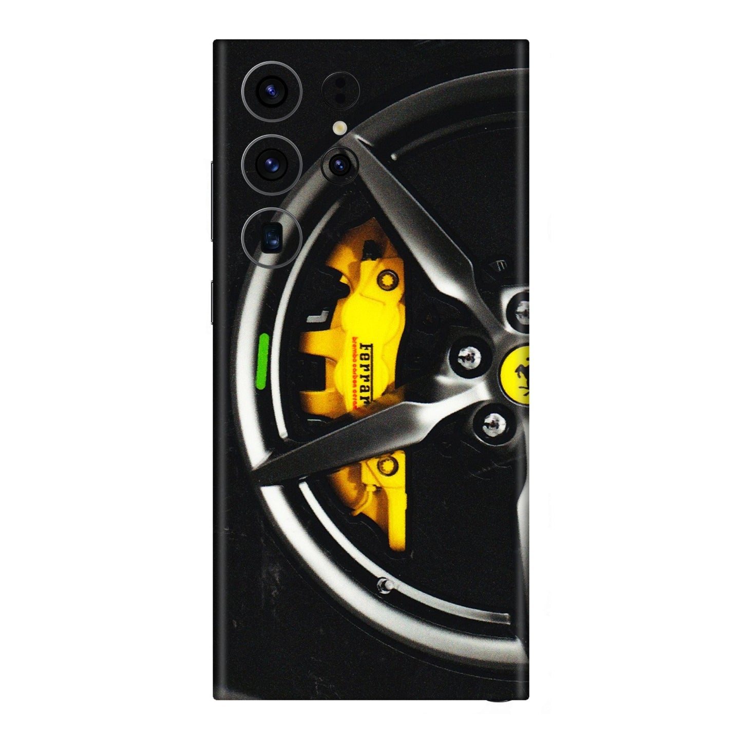 Samsung A/S Series Phone Skins (All Models) - Ferrari Wheel Alloy - 3D Embossed Finish (L-173) Samsung Galaxy S23 Ultra (5G)