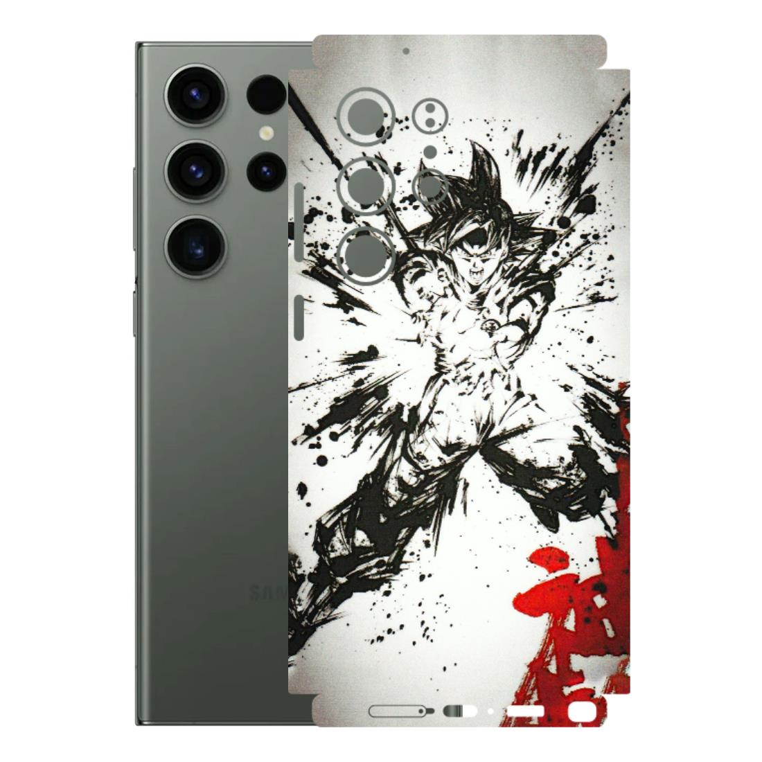 Samsung A/S Series Phone Skins (All Models) - DBZ - 3D Embossed Finish (L-206) Samsung Galaxy S23 Ultra (5G)