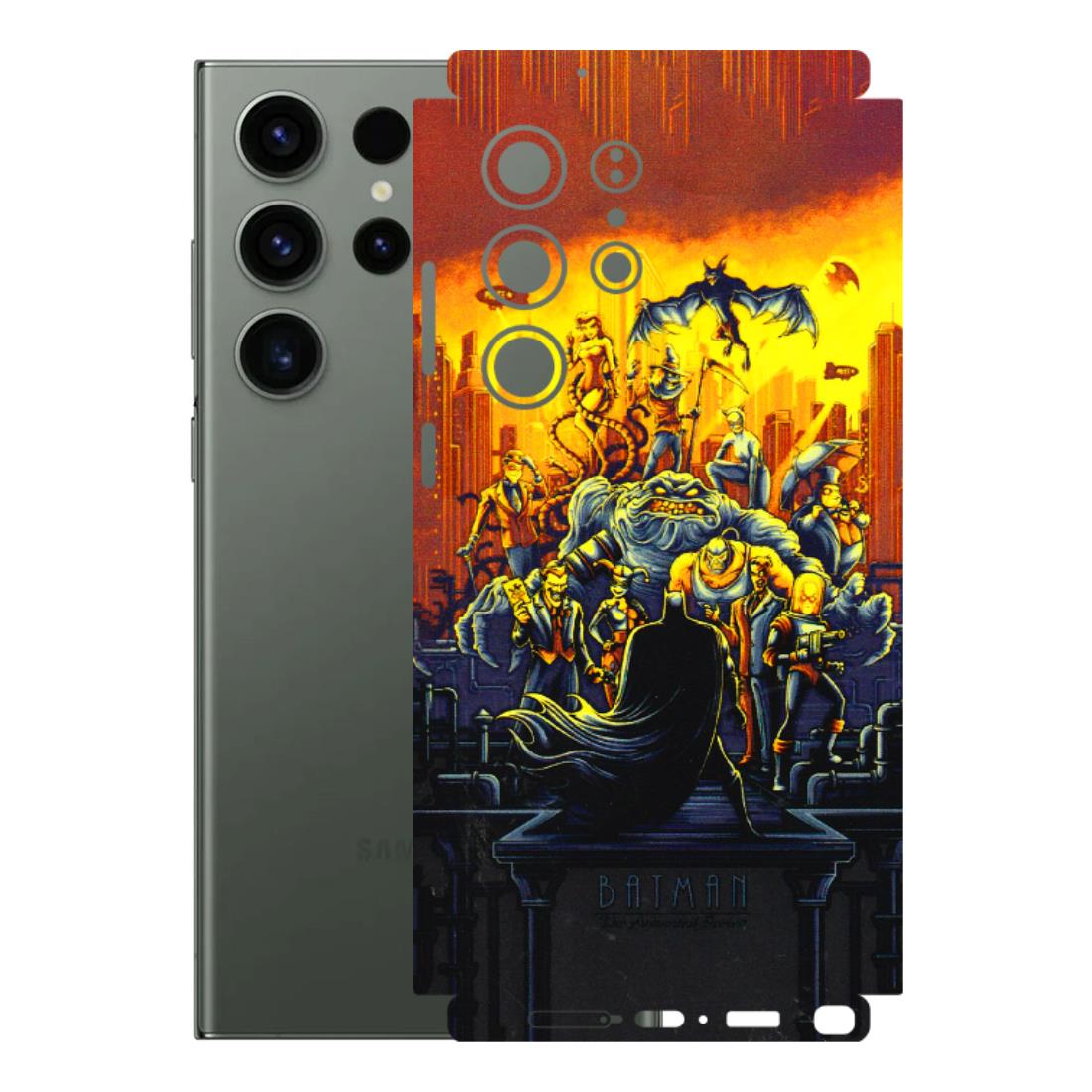 Samsung A/S Series Phone Skins (All Models) - Games Doodles - 3D Embossed Finish (L-24) Samsung Galaxy S23 Ultra (5G)