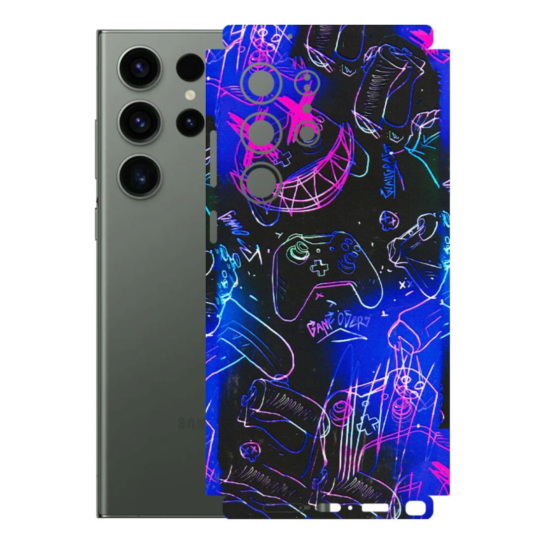 Samsung A/S Series Phone Skins (All Models) - Gamers Paradise - 3D Embossed Finish (L-258) Samsung Galaxy S23 Ultra (5G)