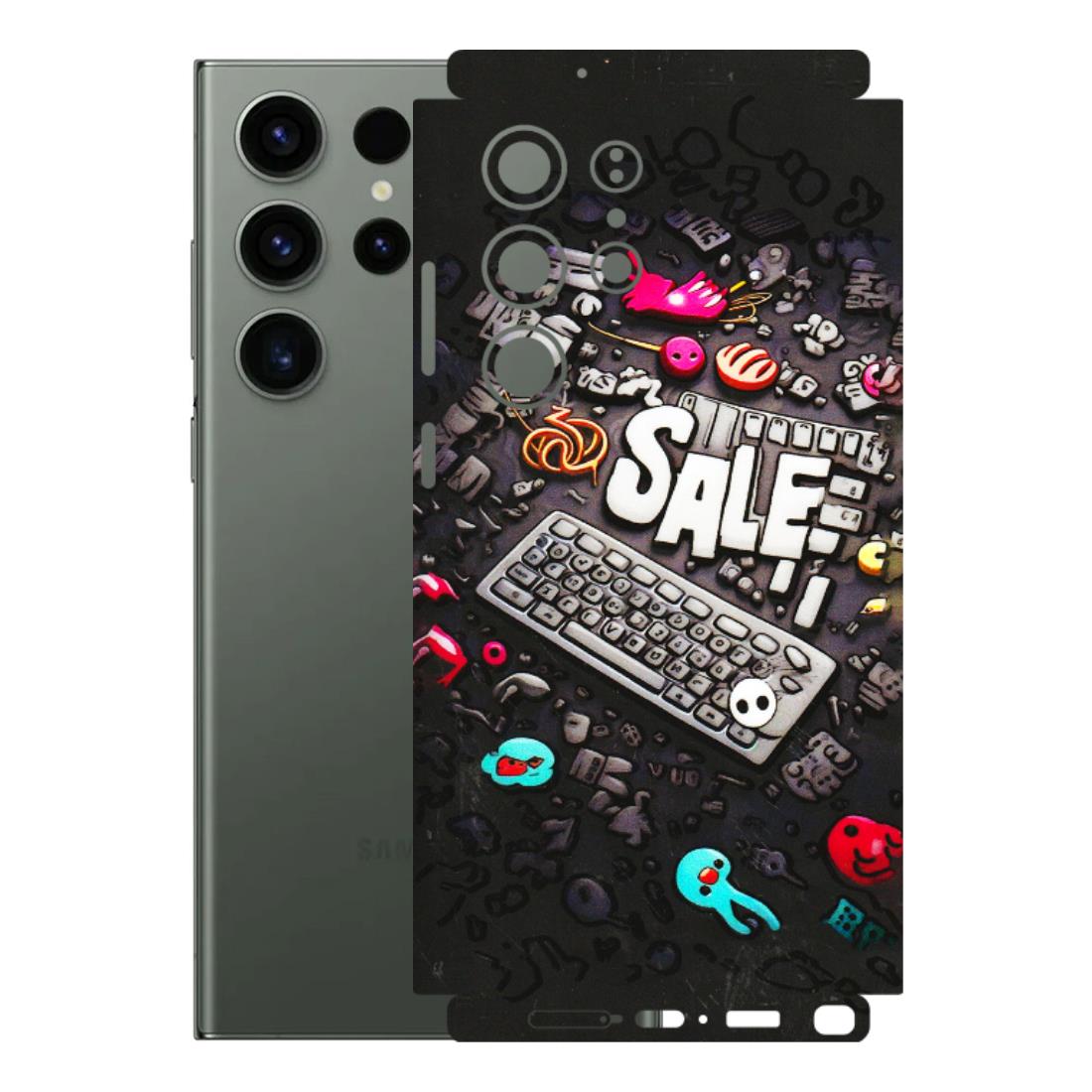 Samsung A/S Series Phone Skins (All Models) - Gadgets Sale - 3D Embossed Finish (L-50) Samsung Galaxy S23 Ultra (5G)