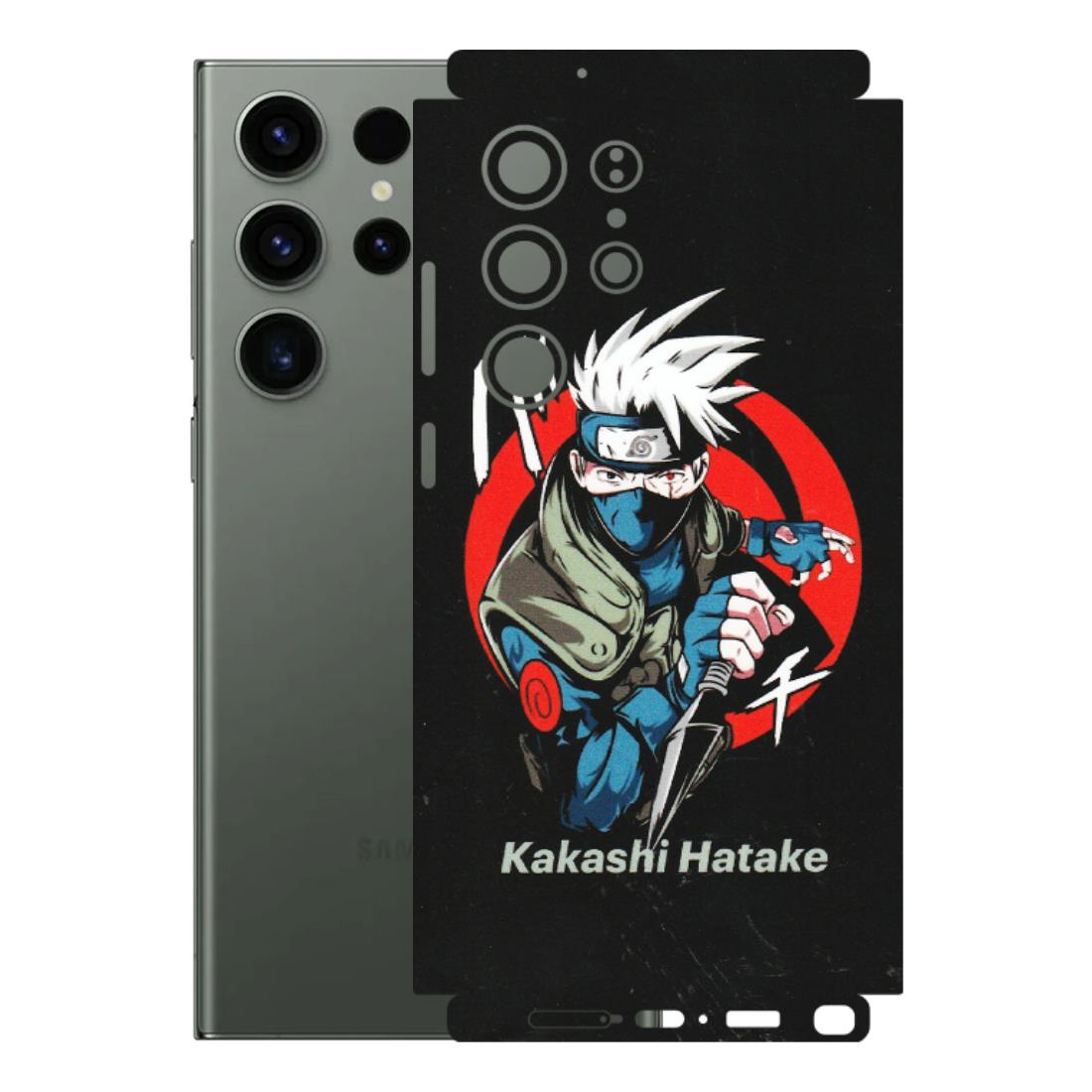 Samsung A/S Series Phone Skins (All Models) - Naruto Kakashi Hatake Killer - Matte Finish (M-114) Samsung Galaxy S23 Ultra (5G)