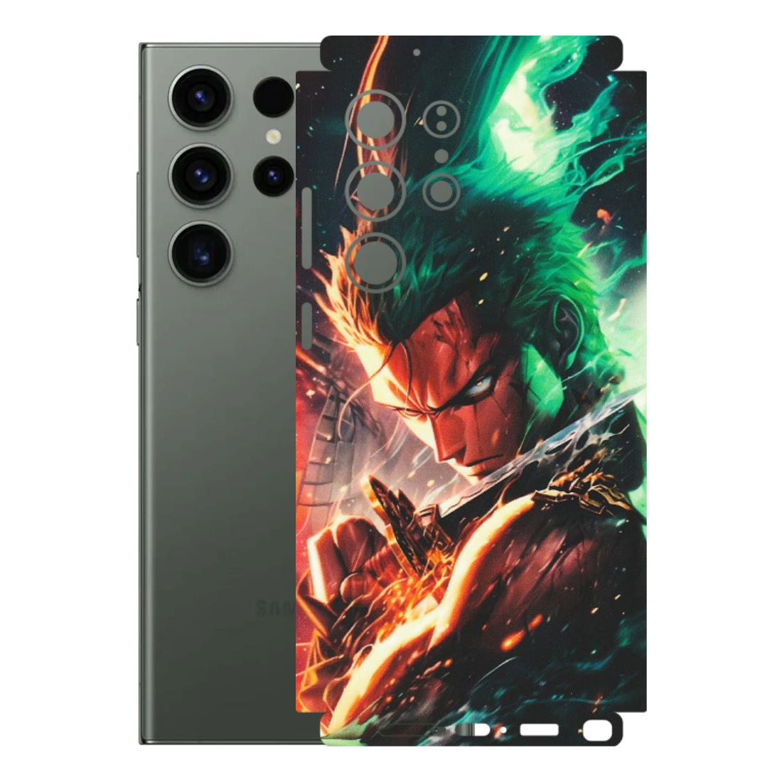 Samsung A/S Series Phone Skins (All Models) - Anime Gojo Sword - Matte Finish (M-32) Samsung Galaxy S23 Ultra (5G)