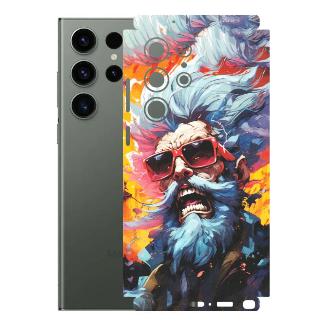 Samsung A/S Series Phone Skins (All Models) - Daddy Cool Character - Matte Finish (M-43) Samsung Galaxy S23 Ultra (5G)