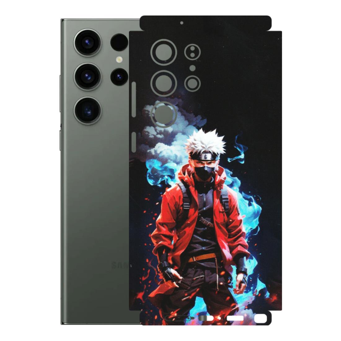 Samsung A/S Series Phone Skins (All Models) - Kakashi Hatake Naruto - Matte Finish (M-60) Samsung Galaxy S23 Ultra (5G)