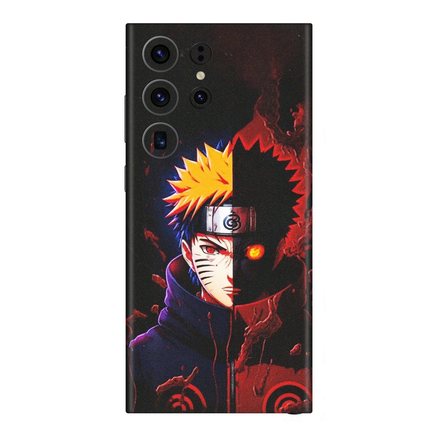Samsung A/S Series Phone Skins (All Models) - Naruto X Evil - Matte Finish (M-70) Samsung Galaxy S23 Ultra (5G)