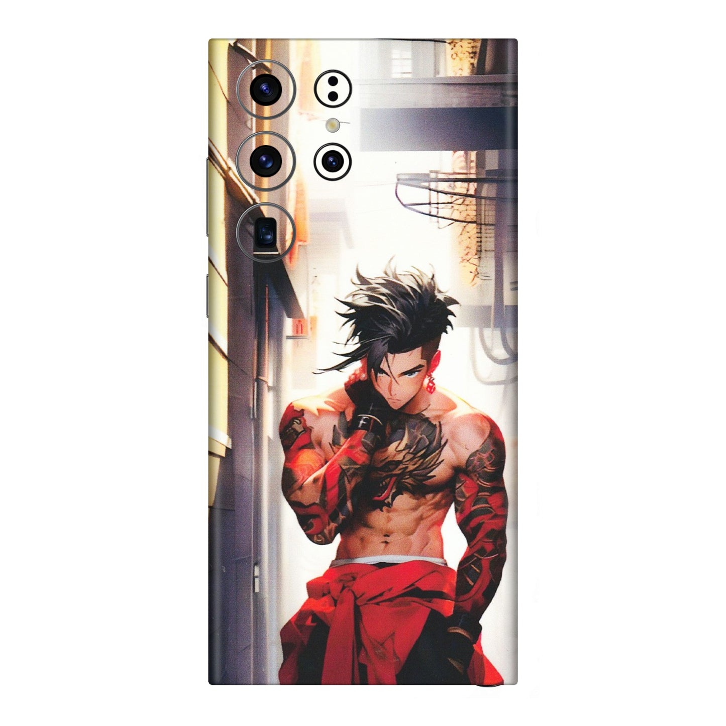 Samsung A/S Series Phone Skins (All Models) - In the streets of Japan - Matte Finish (M-77) Samsung Galaxy S23 Ultra (5G)