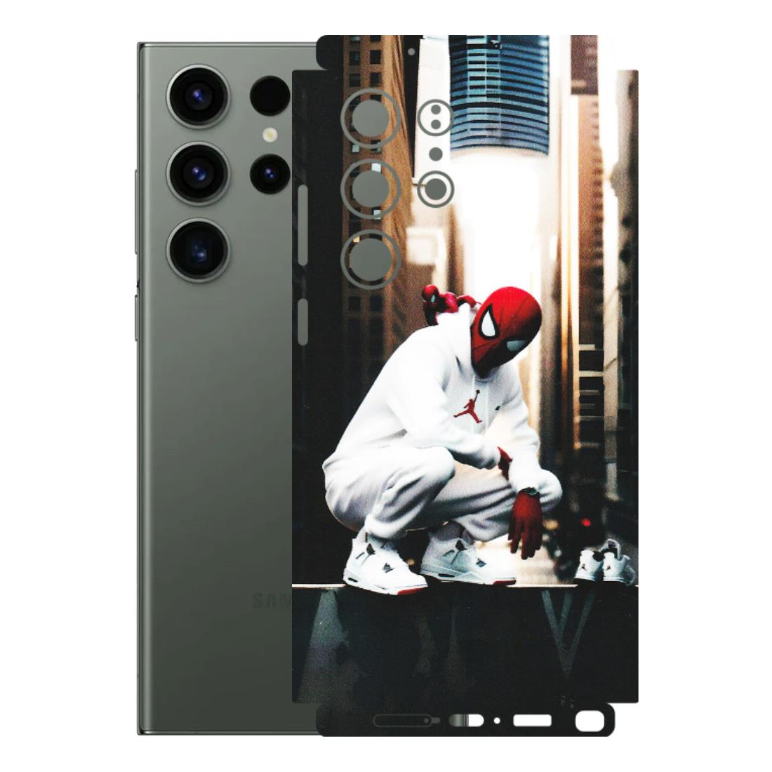 Samsung A/S Series Phone Skins (All Models) - Sportsman Spider Man - Matte Finish (M-94) Samsung Galaxy S23 Ultra (5G)