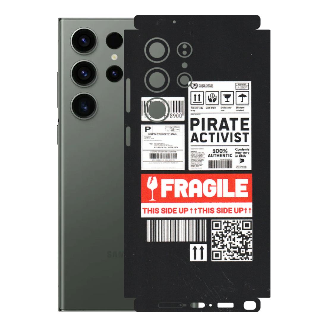 Samsung A/S Series Phone Skins (All Models) - Handle With Care - Matte Finish (M-99) Samsung Galaxy S23 Ultra (5G)