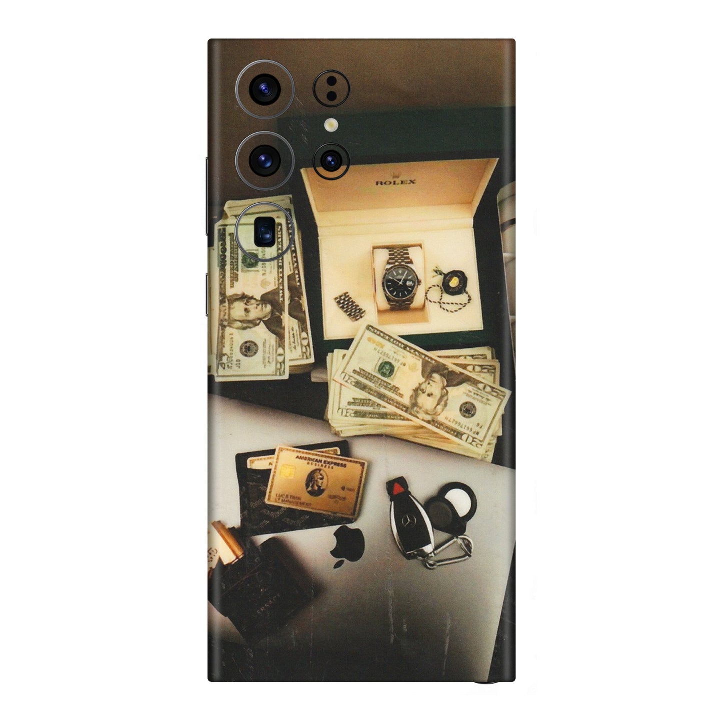 Samsung A/S Series Phone Skins (All Models) - Luxury Lifestyle - Transparent Finish (T-11) Samsung Galaxy S23 Ultra (5G)