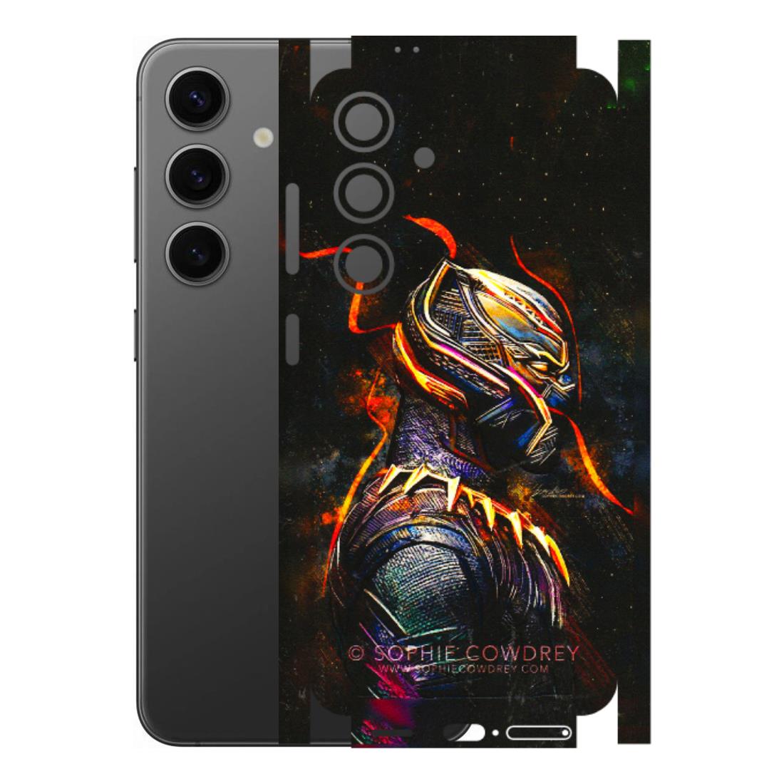 Samsung A/S Series Phone Skins (All Models) - Black Panther - 3D Embossed Finish (L-190) Samsung Galaxy S24 (5G)