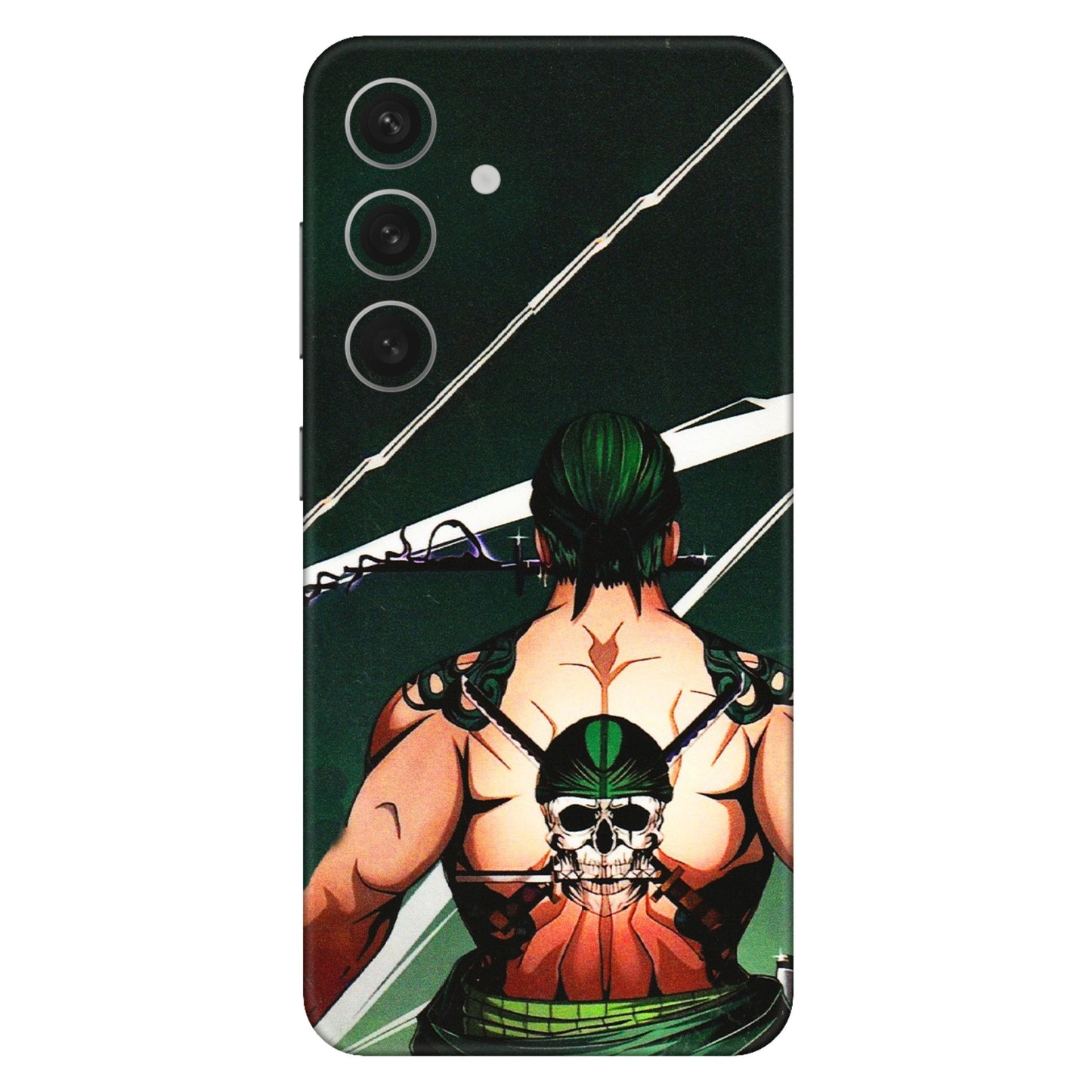 Samsung A/S Series Phone Skins (All Models) - Zoro Anime - 3D Embossed Finish (L-23) Samsung Galaxy S24 (5G)