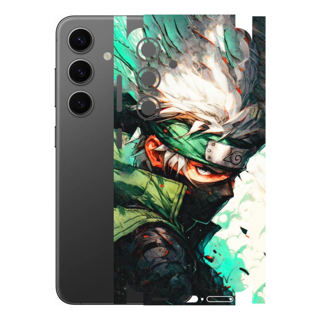 Samsung A/S Series Phone Skins (All Models) - Kakashi Side Profile - 3D Embossed Finish (L-249) Samsung Galaxy S24 (5G)