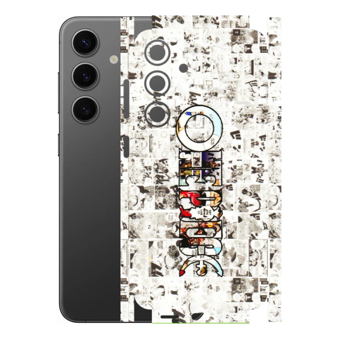 Samsung A/S Series Phone Skins (All Models) - One Piece Manga - 3D Embossed Finish (L-26) Samsung Galaxy S24 (5G)
