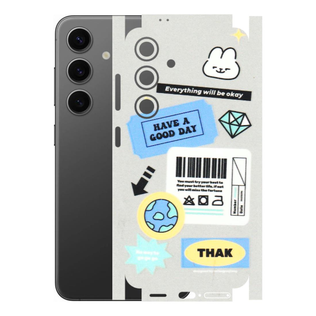 Samsung A/S Series Phone Skins (All Models) - Will Be Okay Design - 3D Embossed Finish (L-316) Samsung Galaxy S24 (5G)