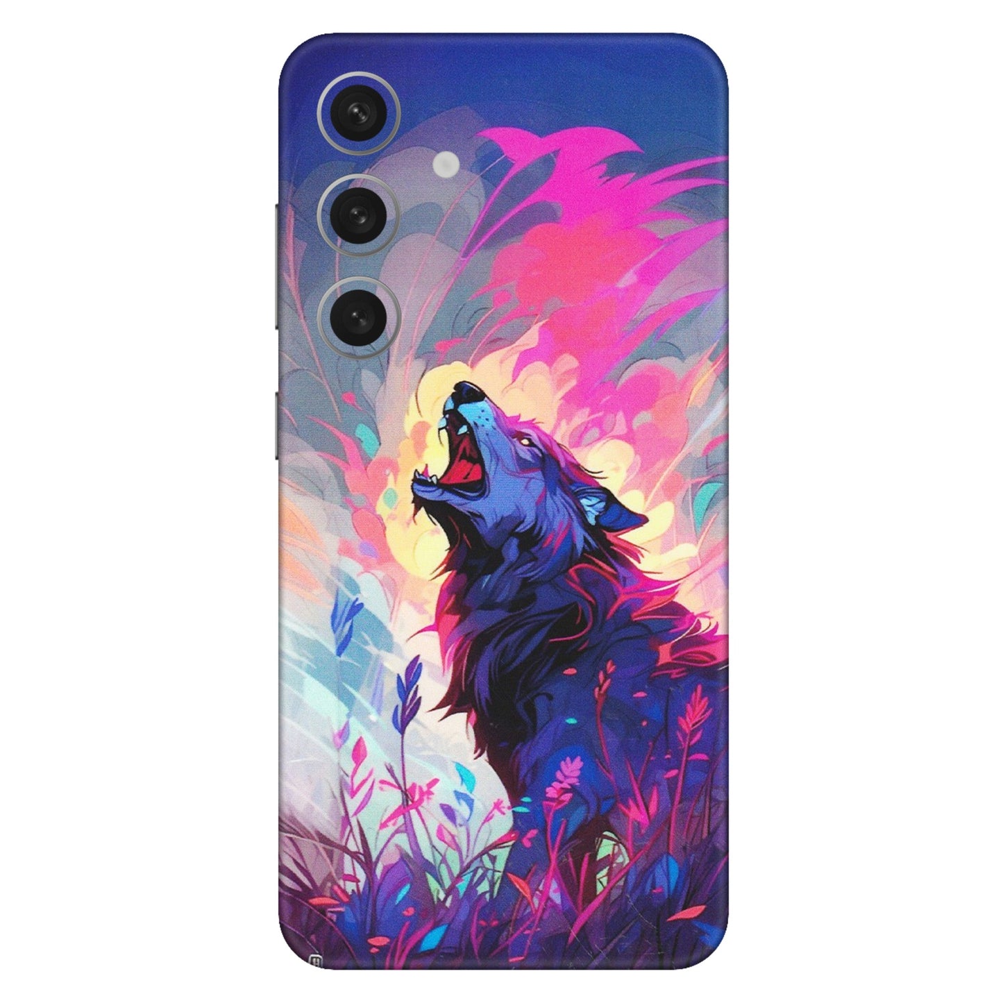 Samsung A/S Series Phone Skins (All Models) - New Wild Wolf Abstract - Matte Finish (M-125) Samsung Galaxy S24 (5G)