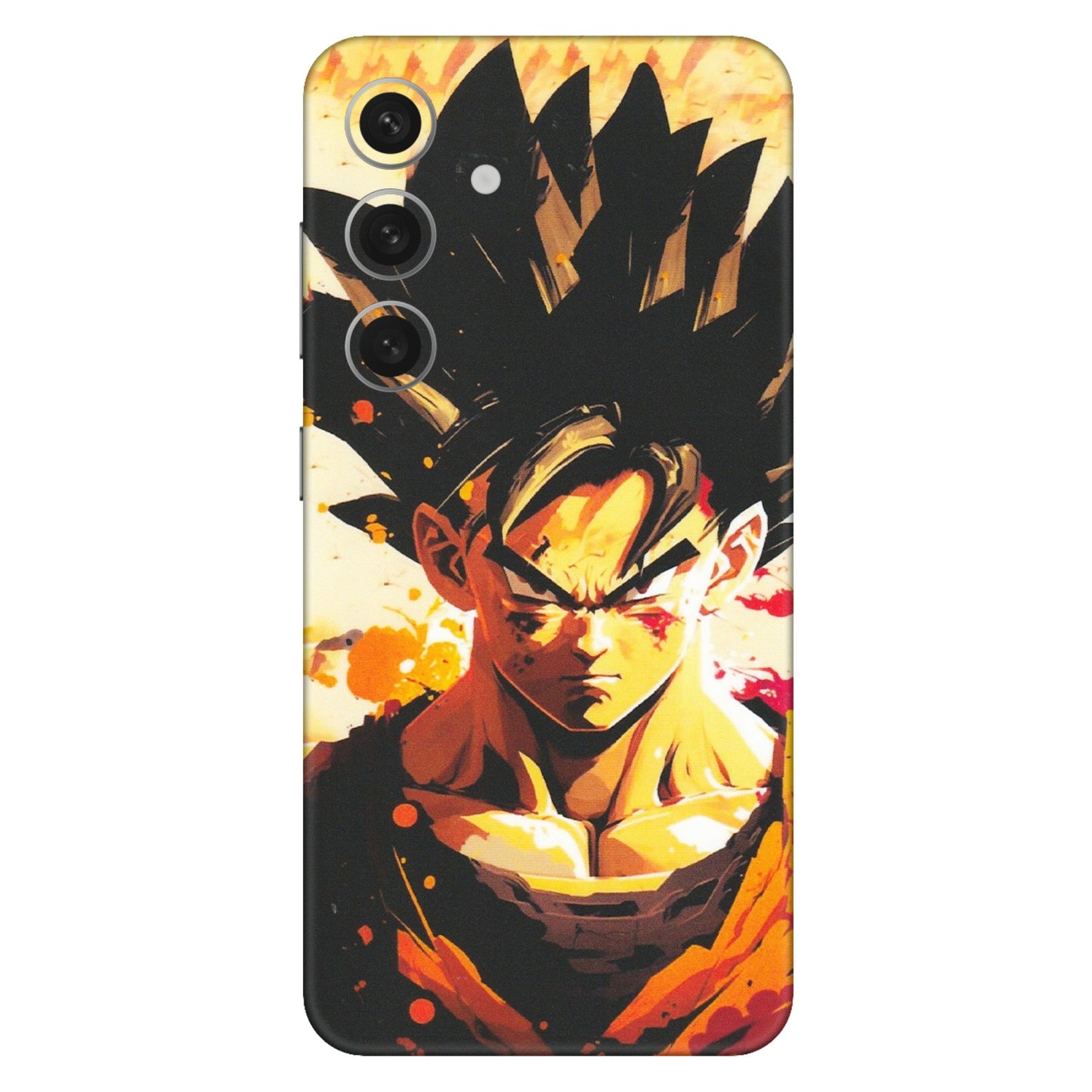 Samsung A/S Series Phone Skins (All Models) - Angry Goku - Matte Finish (M-12) Samsung Galaxy S24 (5G)