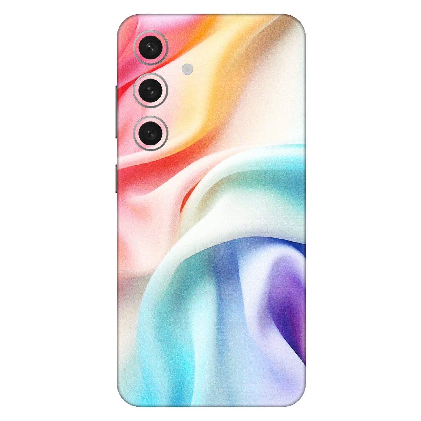 Samsung A/S Series Phone Skins (All Models) - Colourful Silk Cloth - Matte Finish (M-165) Samsung Galaxy S24 (5G)
