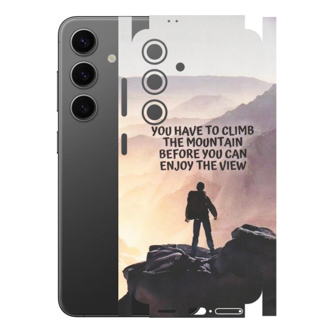 Samsung A/S Series Phone Skins (All Models) - Motivational Hiking Mountain - Matte Finish (M-28) Samsung Galaxy S24 (5G)