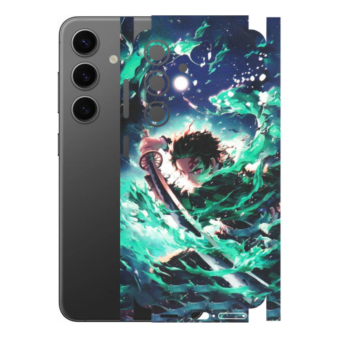 Samsung A/S Series Phone Skins (All Models) - Sword Fighter Anime - Matte Finish (M-29) Samsung Galaxy S24 (5G)