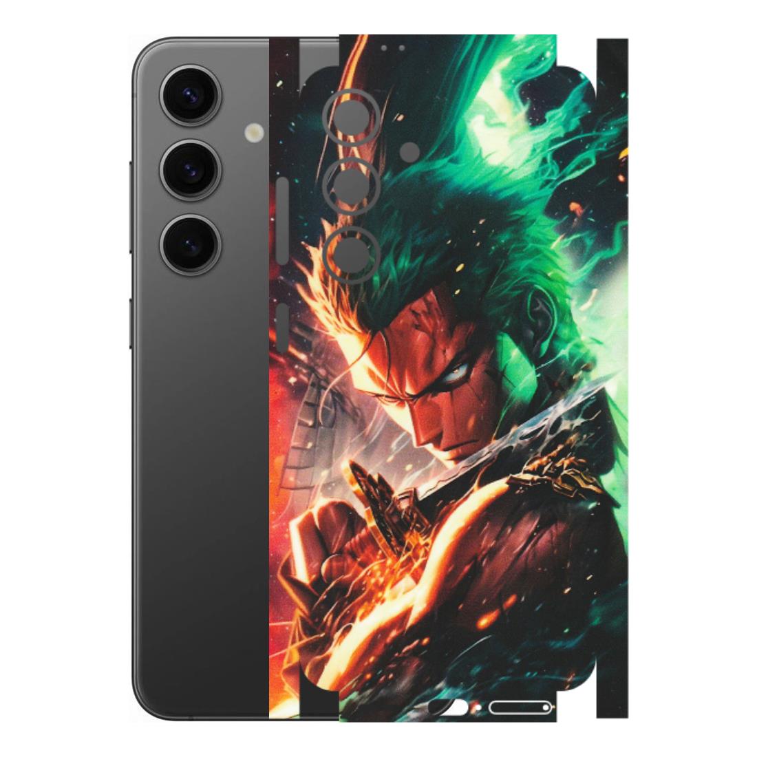 Samsung A/S Series Phone Skins (All Models) - Anime Gojo Sword - Matte Finish (M-32) Samsung Galaxy S24 (5G)