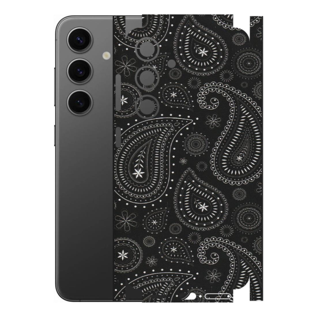 Samsung A/S Series Phone Skins (All Models) - Black Sober Kerry - Matte Finish (M-37) Samsung Galaxy S24 (5G)
