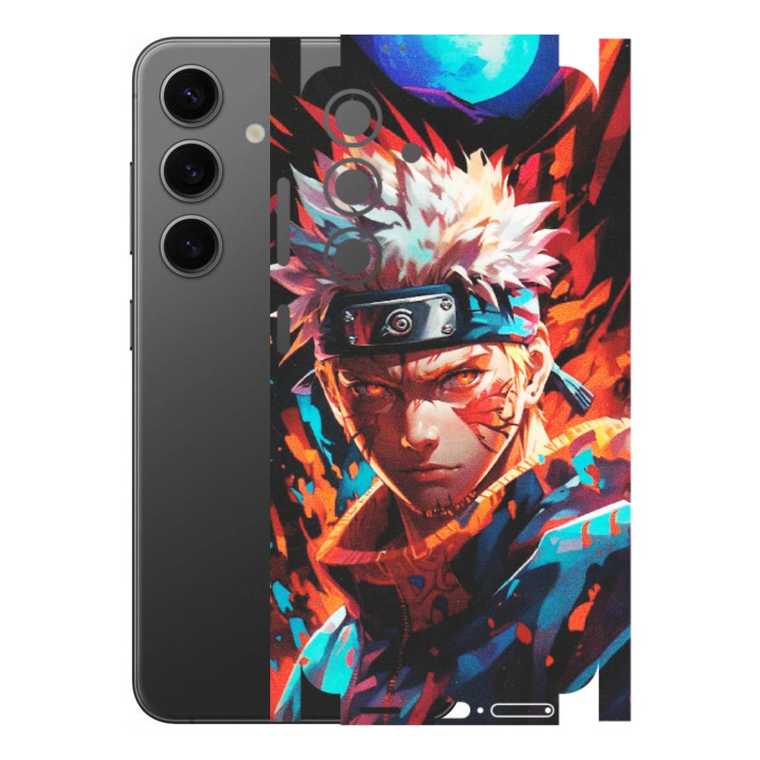Samsung A/S Series Phone Skins (All Models) - Anime Ferocious Character - Matte Finish (M-44) Samsung Galaxy S24 (5G)